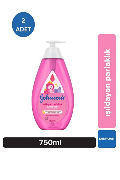 Johnson's Işıldayan Parlaklık Bebek Şampuanı 750 ml X 2 Adet