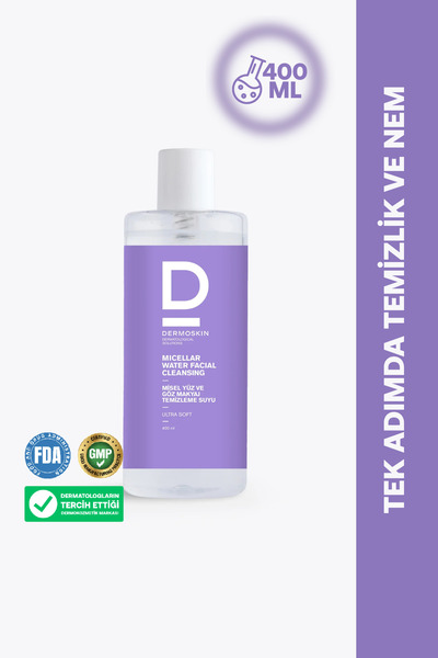 Dermoskin Misel Makyaj Temizleme Suyu 400 Ml