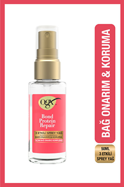 OGX Bond Protein Repair 3 Etkili Saç Bakım Yağı 50 ml