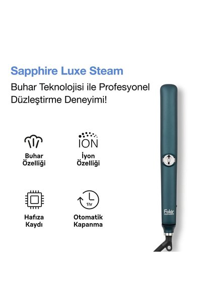 Fakir Sapphire Luxe Steam Buharlı Saç Düzleştiricisi