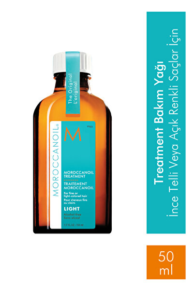 Moroccanoil Treatment Light Parlaklık Verici Şekillendirici Saç Açıcı Argan S...