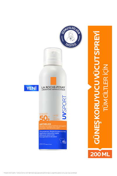 La Roche Posay Anthelios UVSPORT SPF50+ Tüm Cilt Tipleri İçin Uygun Ultra Güç...