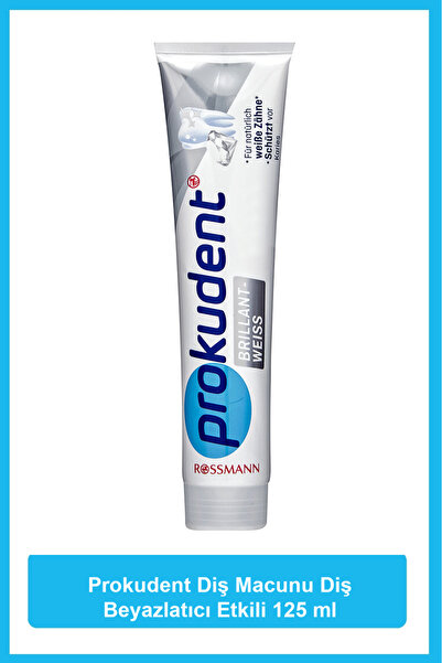 prokudent Diş Macunu Diş Beyazlatıcı Etkili 125 ml
