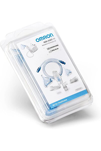 Omron C101/X101 Nebülizatör Aksesuar Set (Çocuk & Yetişkin Maskesi, Ağızlık, ...