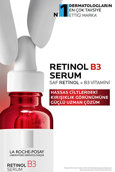 La Roche Posay Kırışıklık Karşıtı Bakım Seti: Retinol B3 Serum 30 ml & Lipikar Yüz Yıkama Jeli 100 ml