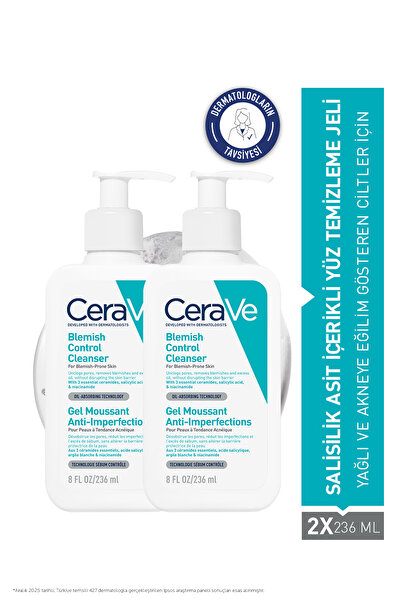 CeraVe YAĞLI & AKNEYE EĞİLİM GÖSTEREN CİLTLERE ÖZEL SALİSİLİK ASİT İÇERİKLİ Y...
