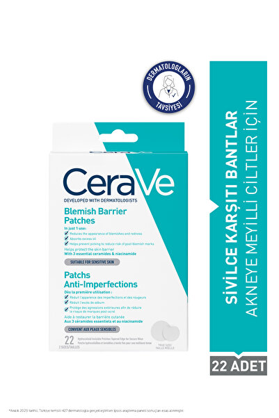 CeraVe Salisilik Asit & Seramid İçerikli Sivilce Karşıtı Bantlar 22 adet