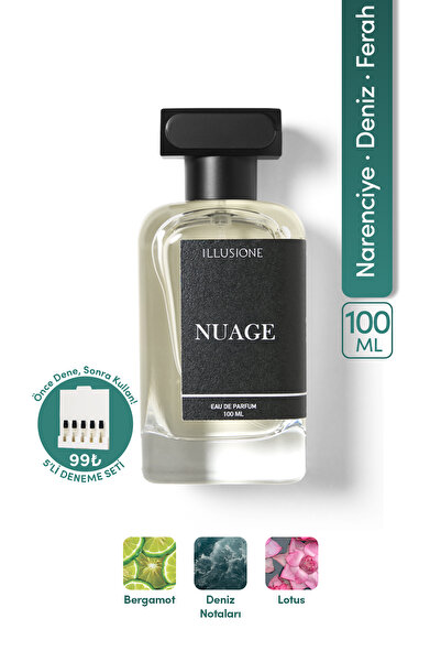 ILLUSIONE FRAGRANCE Nuage Edp Erkek Parfüm 100ml | Narenciye - Marin - Fresh ...