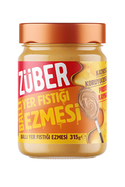 Züber Ballı Yer Fıstığı Ezmesi 315g