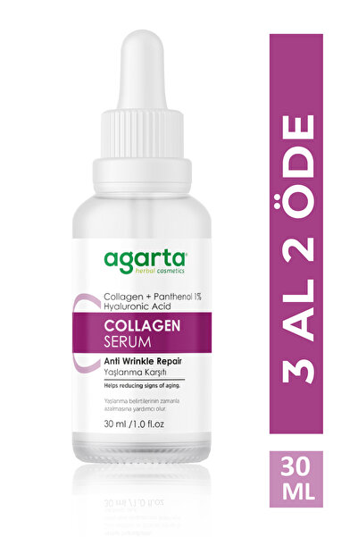Agarta Yaşlanma ve Kırışıklık Karşıtı Anti-Aging Kolajen Serum 30 ML