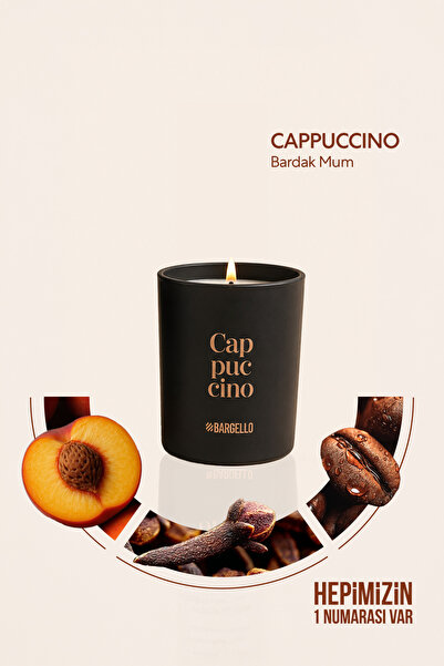 Bargello Cappuccıno Bardak Mum