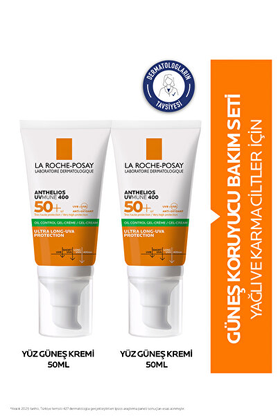 La Roche Posay Anthelios Oil Control Gel Cream Yağlı Ciltler İçin Jel Formund...