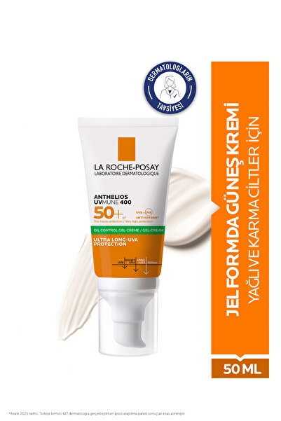 La Roche Posay Anthelios Oil Control Gel Cream Yağlı/ Karma Cilt Tipleri için...