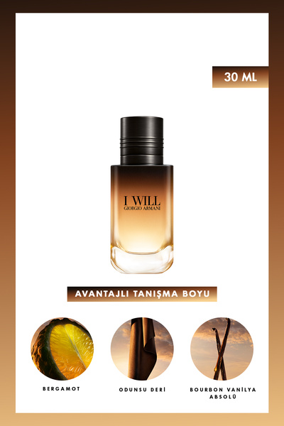 Giorgio Armani I Will Edp Erkek Parfüm 30 ml 3614274492170
