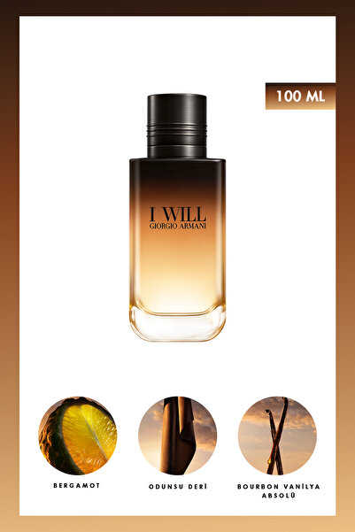 Giorgio Armani I Will Edp Erkek Parfüm 100 ml 3614274492163