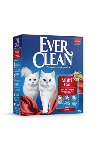 Ever Clean Multiple Cat Kedi Kumu – Birden Fazla Kedili Evler İçin 10 Lt