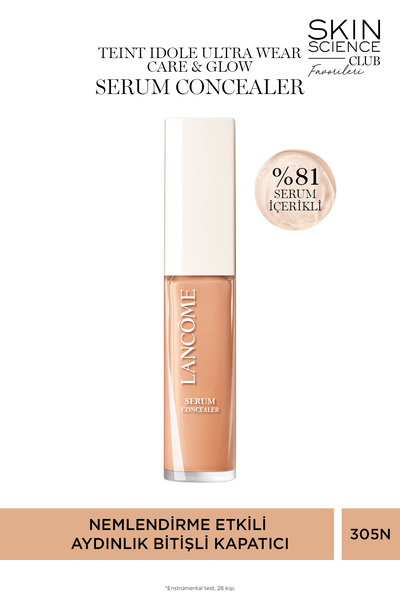 Lancome Teint Idole Ultra Wear Care & Glow Parlaklık veren Serum Kapatıcı 305...