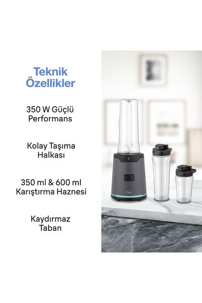 Fakir Chop'N Blend Smoothie Blender Aqua