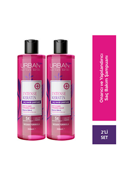 Urban Care Intense Keratin Yoğun Hasar Onarıcı Saç Bakım Şampuanı-350ml-vegan