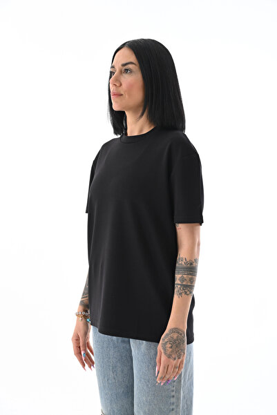 Wōdnesdæg Kadın Relaxed Fit Basic Tişört Rahat Kesim – Wōdnesdæg Quiet Tee