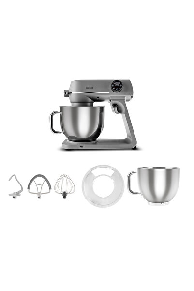 Karaca Multichef Artisan Digital Ekran 7 L Tam Döküm Stand Mikser Antrasit Ha...