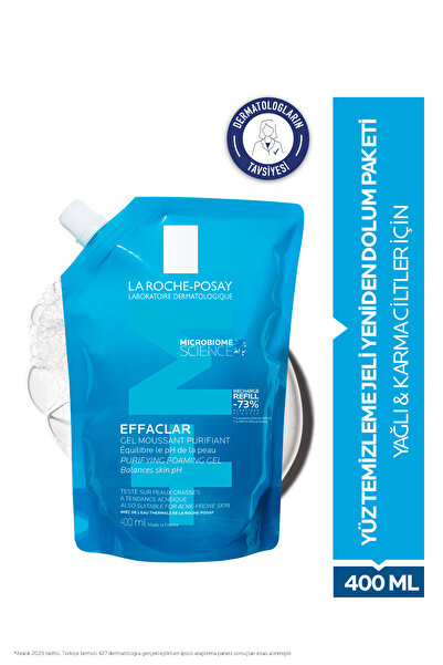 La Roche Posay Yağlı ve Akneye Eğilimli Ciltler İçin Effaclar Yüz Temizleme J...