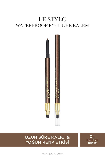 Lancome Le Stylo Suya Dayanıklı Göz Kalemi 04 Kahverengi 3614273436380