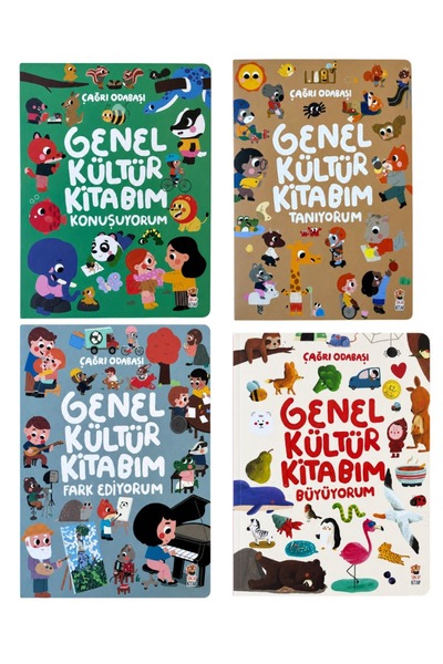 Sincap Kitap Genel Kültür Kitabım Set / Tanıyorum - Büyüyorum - Fark Ediyorum...