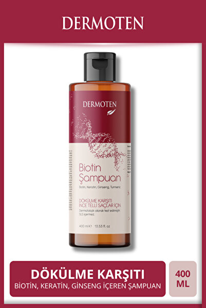 Dermoten Biotin Anti-Hair Loss Shampoo 400 ml