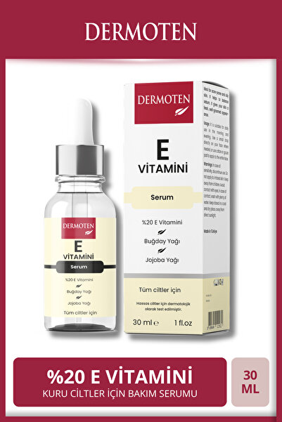 Dermoten Vitamin E Moisturizing Skin Care Serum 30 ml