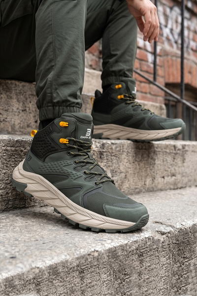 DARK SEER DS Aghanim Haki Bej Unisex Spor Bot Sneaker Günlük Ayakkabı