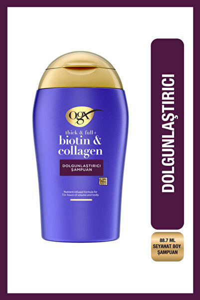 OGX Biotin & Kolajen Dolgunlaştırıcı Sülfatsız Şampuan 88 ml