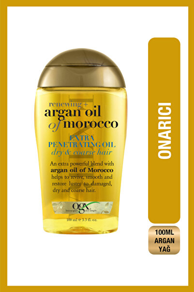 OGX Argan Oil of Morocco Yenileyici Sülfatsız Saç Bakım Yağı 100 ml