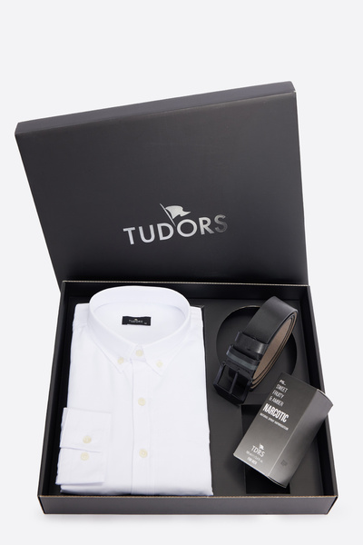 Tudors Belts - White