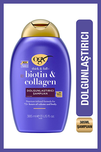 OGX Biotin & Kolajen Dolgunlaştırıcı Sülfatsız Şampuan 385 ml