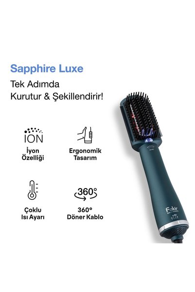 Fakir Sapphire Luxe Düzleştirici Fırça