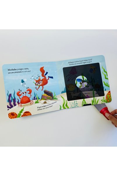 Sincap Kitap Bulurum Seni Okyanusta Fenerli Kitap Fun Activity Book for Ages 0-6