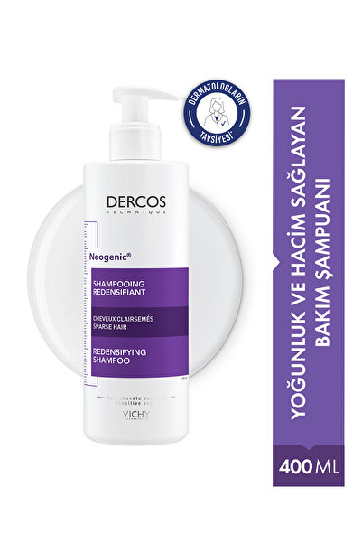 Vichy Dercos Neogenic Şampuan Hacim Veren Şampuan 400 ml