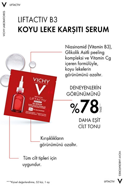 Vichy Liftactiv Kırışıklık Karşıtı Cilt Bakım Seti: Dolgunlaştırıcı Serum 30ml&Yaşlanma Karşıtı Krem 15ml