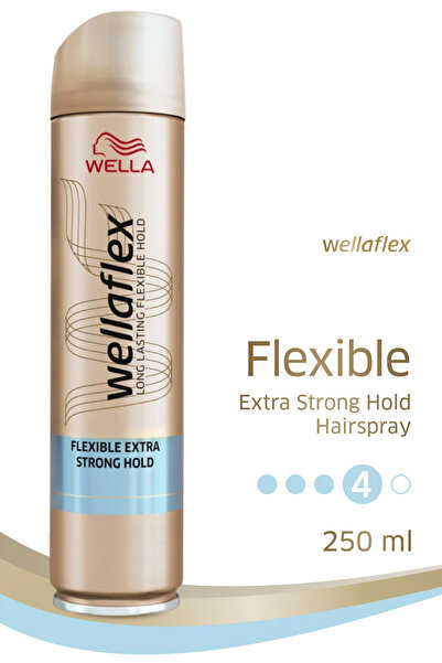 Wella Fixativ Wellaflex Invisible Hold 4, fixare puternică, 250 ml
