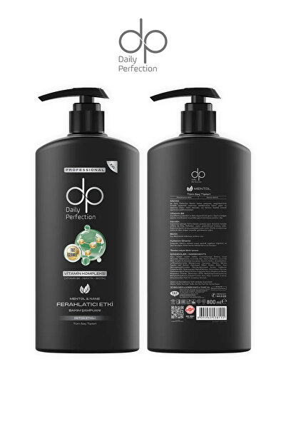 dp Daily Perfection Shampoo Menthol 800 ml X 5 Pieces