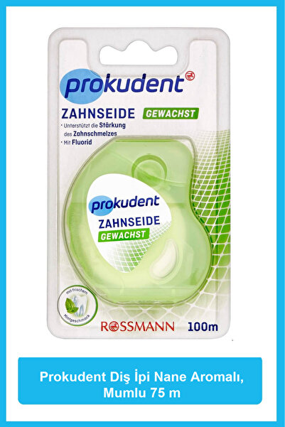 prokudent Diş Ipi Nane Aromalı, Hassas 100 M
