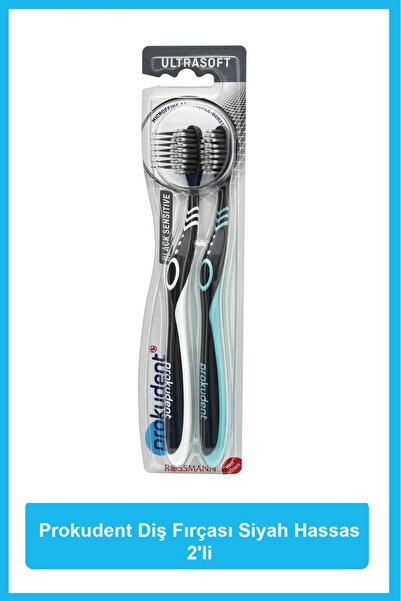 prokudent Diş Fırçası Siyah Hassas - 2'li - 2'li