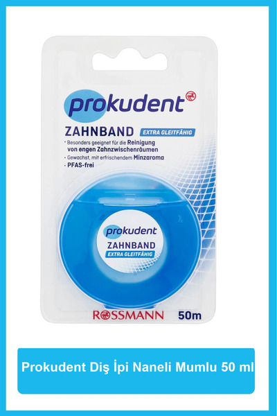 prokudent Diş İpi Naneli Mumlu 50 ml