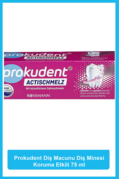 prokudent Diş Macunu Diş Minesi Koruma Etkili 75 Ml