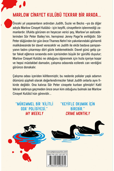 Pegasus Yayınları Ölüm Marlow'a Geliyor - Robert Thorogood | Marlow Cinayet Kulübü Serisi 2. Kitap