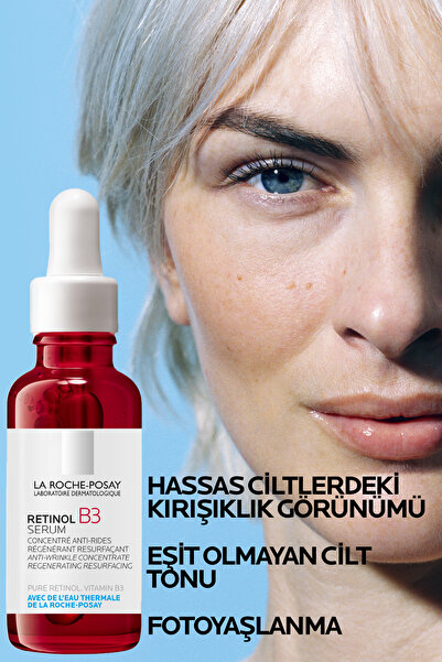 La Roche Posay Kırışıklık Karşıtı Bakım Seti: Retinol B3 Serum 30 ml & Lipikar Yüz Yıkama Jeli 100 ml