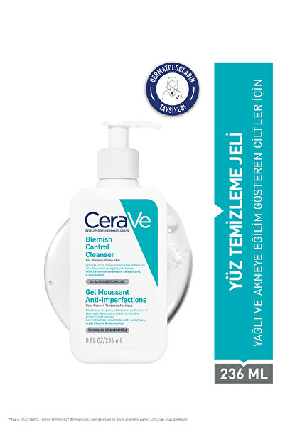 CeraVe YAĞLI VE AKNEYE EĞİLİM GÖSTEREN CİLTLERE ÖZEL SALİSİLİK ASİT İÇERİKLİ ...