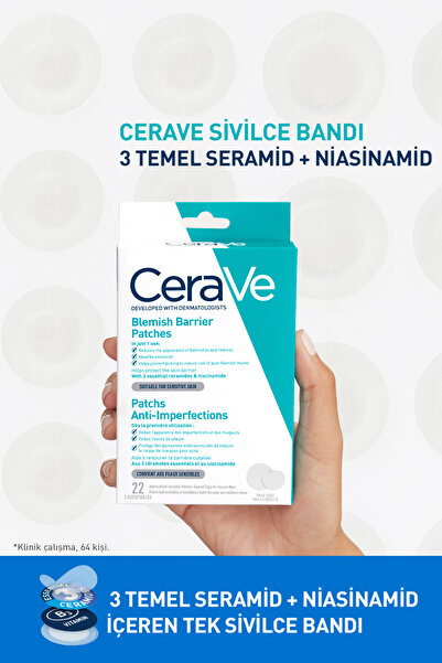 CeraVe Salisilik Asit & Seramid İçerikli Sivilce Karşıtı Bantlar 22 adet