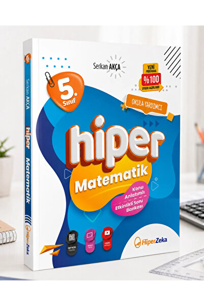 HiperZeka 2025 5. Sınıf Hiper Matematik Konu Anlatımlı & Etkinlikli Soru Bank...